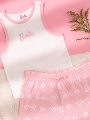 Vanilla Underground Pink Ladies Barbie Licensing Short Pyjamas - Image 4 of 5