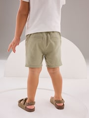 Sage Green Chinos Shorts (3mths-7yrs) - Image 2 of 6