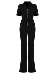 Joe Browns Black Petite Roxie Denim Petite Jumpsuit - Image 5 of 5