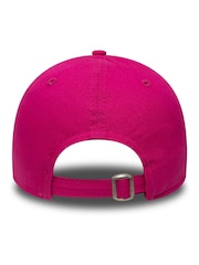 Rosa - Gorra básica de algodón 100 % con diseño de los New York Yankees para niños 9 FORTY de New Era® - Imagen 3 de 4