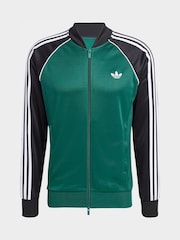 adidas Originals Green Sst Track Top - Image 6 of 6
