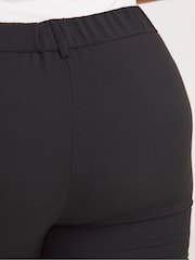 Simply Be Black Value Essentials Stretch Tapered Workwear Trousers - Image 4 of 4