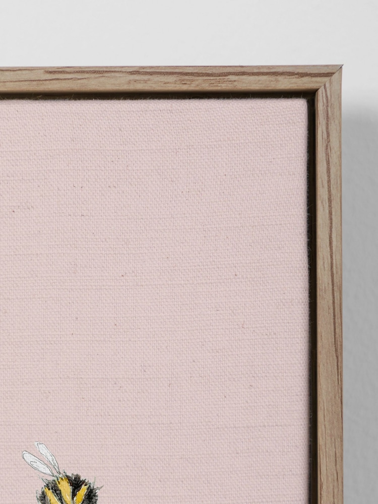 Voyage Blush Hermione Framed Canvas - Image 3 of 3