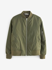 Baukjen Green Tegan Recycled Bomber Jacket - Image 5 of 5