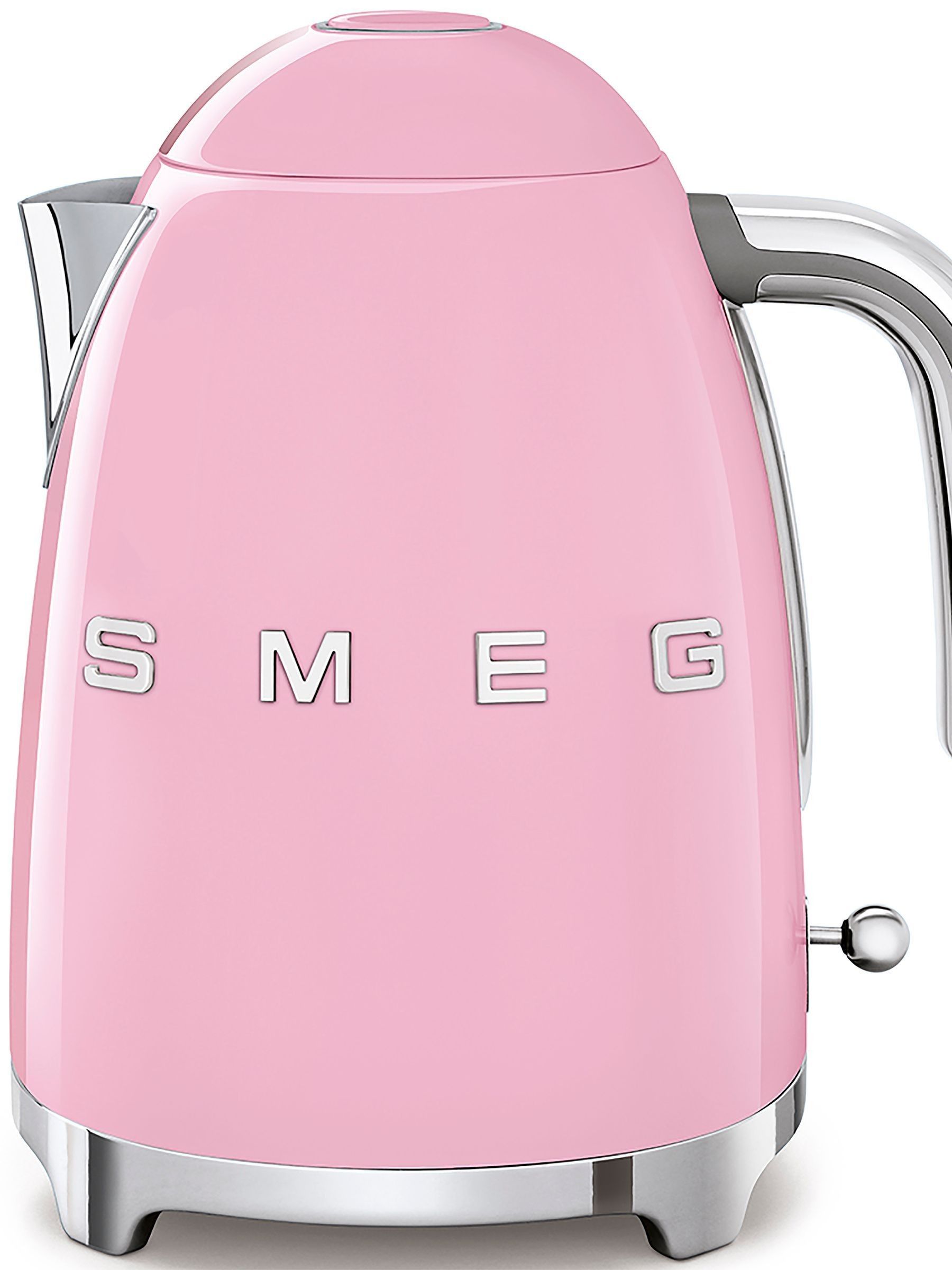 Smeg 50's Retro Style Aesthetic Kettle - Pink - 1.7L - Stainless Steel - Image 13