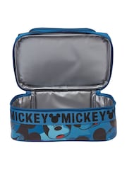 Smiggle Blue Mickey Mouse Disney Double Decker Lunchbox - Image 3 of 3