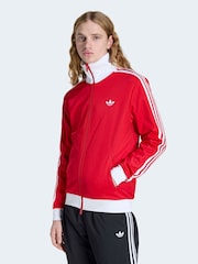 adidas Originals Red Classic Track Jacket - Image 1 of 6