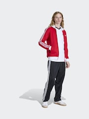 adidas Originals Red Classic Track Jacket - Image 3 of 6