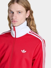 adidas Originals Red Classic Track Jacket - Image 4 of 6