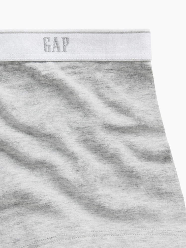 Gap Grey Soft Stretch Logo Boy Short Briefs - Image 4 of 4 Gap Grey Soft Stretch Logo Boy Short Briefs - Image 4 of 4
