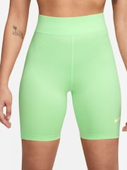 Grün - Nike Classic Radlerhose mit hohem Bund, 8 Zoll - Bild 3 von 4