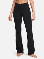 Nike Black Zenvy Gentle Support High Waisted Flared Leggings - Image 3 of 7
