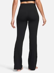 Nike Black Zenvy Gentle Support High Waisted Flared Leggings - Image 4 of 7