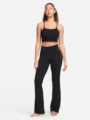 Nike Black Zenvy Gentle Support High Waisted Flared Leggings - Image 5 of 7