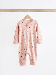 Več Character - dojenček brez stopal Zip 100% Cotton Sleepsuits 3 Pack (0mths-3yrs) - Slika 4 iz 11