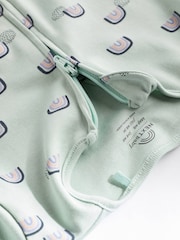 Več Character - dojenček brez stopal Zip 100% Cotton Sleepsuits 3 Pack (0mths-3yrs) - Slika 8 iz 11
