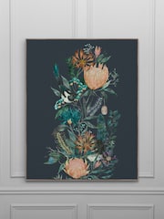 Voyage Stone Fortazela Sapphire Framed Canvas - Image 2 of 3