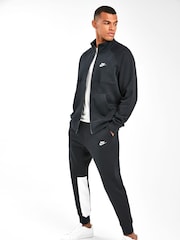 Nike Black NSW Fleece Tracksuit - Image 1 of 5