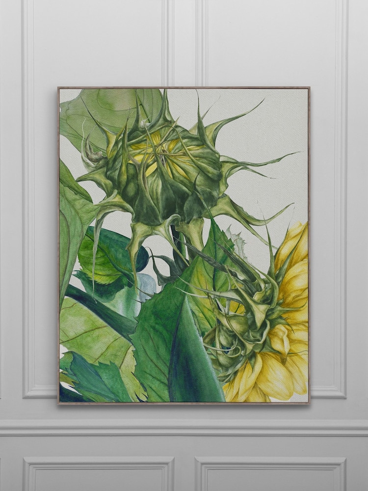 Voyage Grey Easton Fern Framed Canvas - Image 2 of 2