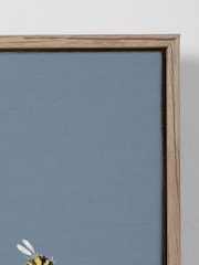 Voyage Blue Hermione Framed Canvas - Image 3 of 3