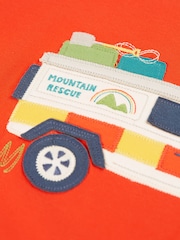 Frugi Orange Owen Circular Top - Image 3 of 4