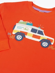 Frugi Orange Owen Circular Top - Image 4 of 4