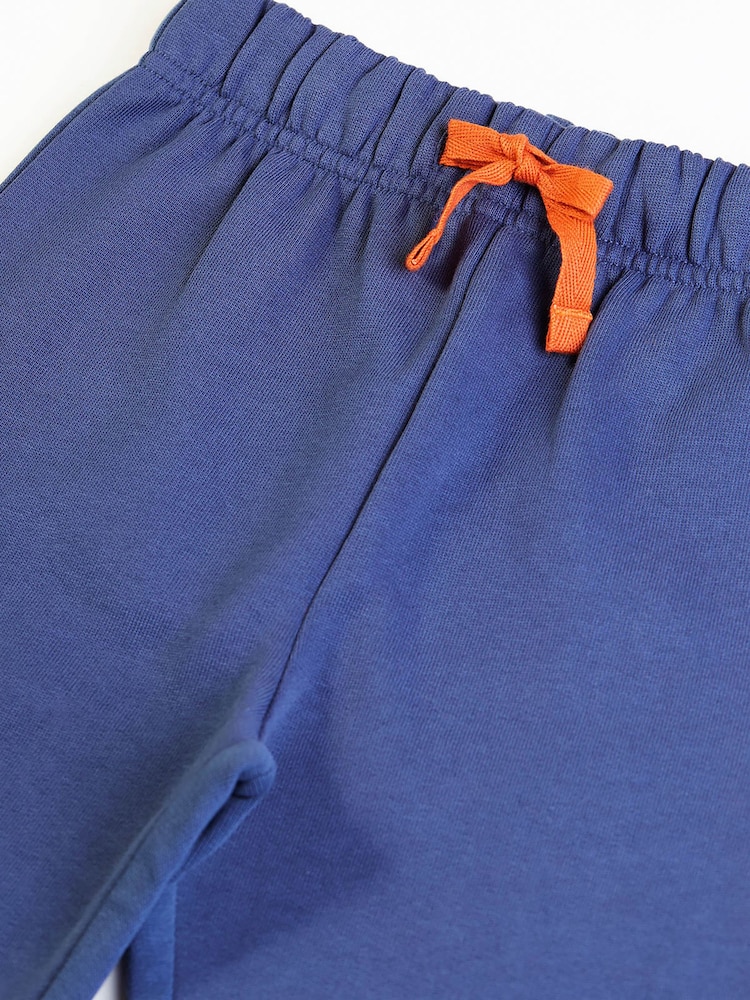 Frugi Navy Blue Character Joggers - Image 2 of 3