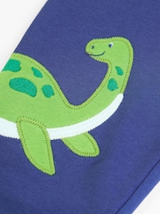 Frugi Navy Blue Character Joggers - Image 3 of 3