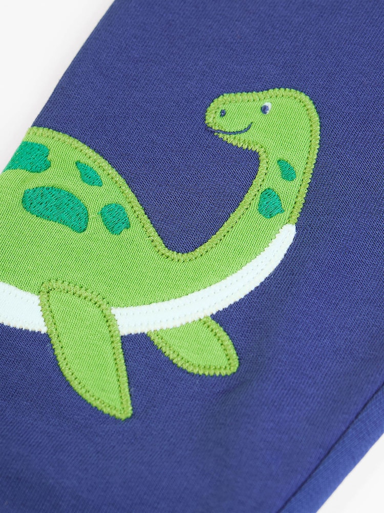 Frugi Navy Blue Character Joggers - Image 3 of 3
