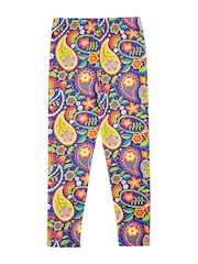 Roxa - Leggings estampadas Frugi Libby - Imagem 2 de 4