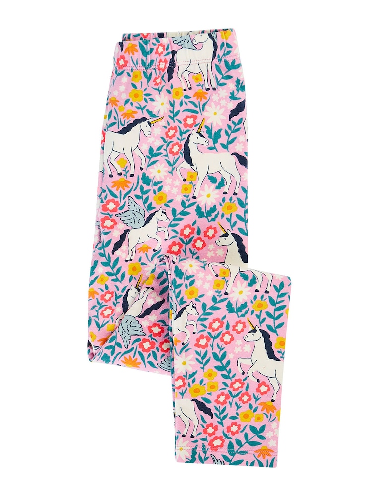 Lys Rosa - Frugi Libby Trykte Leggings - Bilde 1 av 4 Lys Rosa - Frugi Libby Trykte Leggings - Bilde 1 av 4