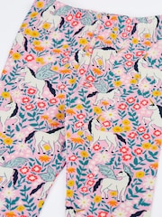 Lys Rosa - Frugi Libby Trykte Leggings - Bilde 3 av 4