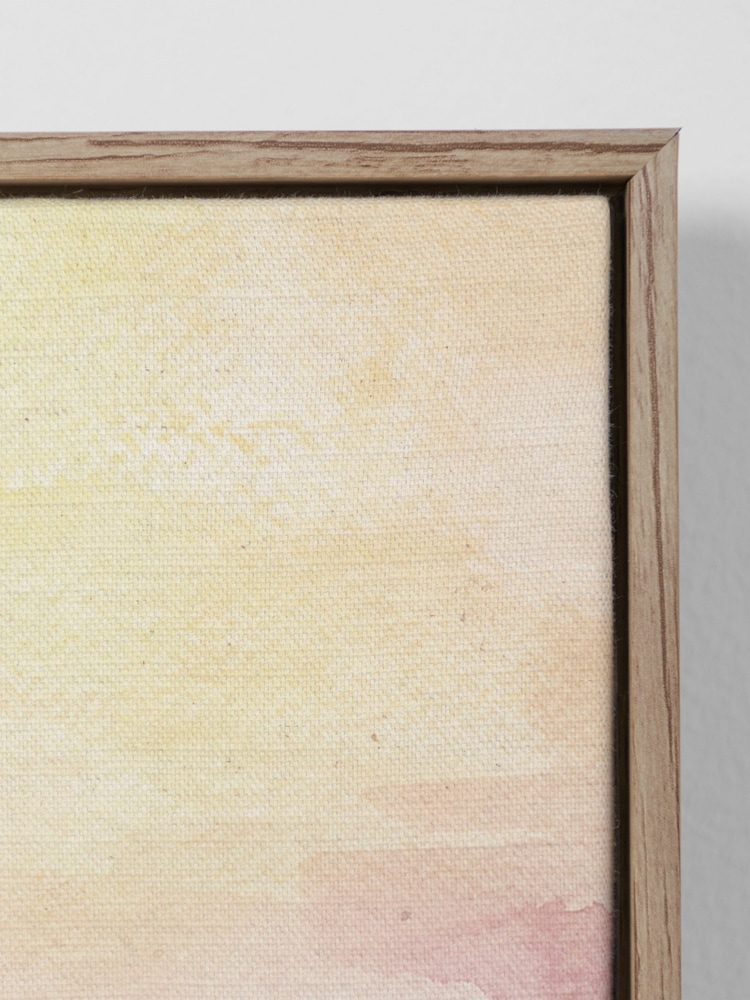 Voyage Grey Maree Yarrow Framed Canvas - Image 3 of 3