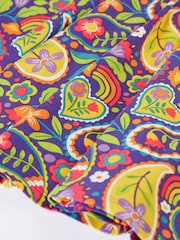 Frugi Purple Sofia Skater Dress - Image 4 of 4