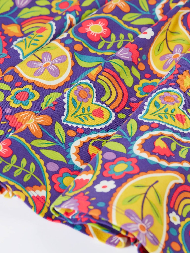 Frugi Purple Sofia Skater Dress - Image 4 of 4 Frugi Purple Sofia Skater Dress - Image 4 of 4