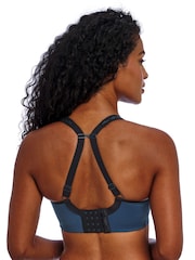 Freya Blue Midnight Leopard Print High Octane Underwire Sports Bra - Image 3 of 4