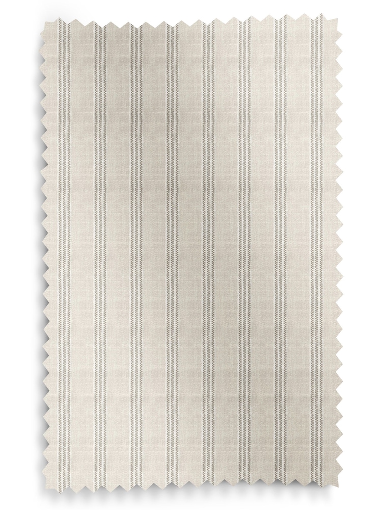 Emily Bond Natural George Stripe Made to Measure Roman Blinds - Image 5 of 5
