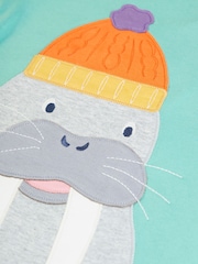 Frugi Blue Adventure Circular Top - Image 3 of 3