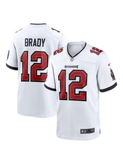Nike White NFL Tampa Bay Buccaneers Game Road Jersey - Tom Brady - Image 1 of 3