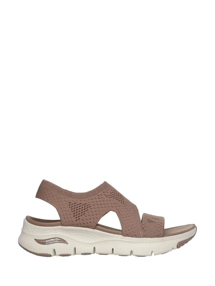 Skechers Brown Sandals - Image 1 of 4