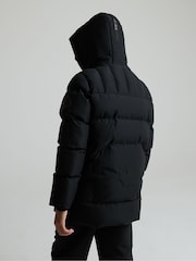 Zavetti Canada Black Jn Saletini Puffer Parka Jacket - Image 3 of 7