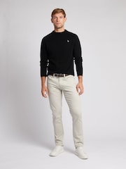 U.S. Polo Assn. Black Crew Neck Mens Knitted Jumper - Image 1 of 6