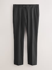 Charcoal Grey Tailored Fit Stretch Smart Trousers - Image 6 of 11
