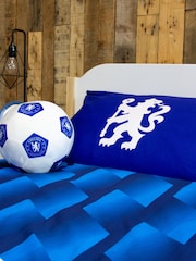 Arsenal Blue Chelsea  FC Single Reversible Duvet Cover and Pillowcase Set - Image 4 of 6