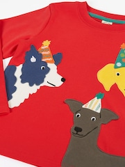 Rød - Frugi Halloween Adventure sirkulær topp - Bilde 4 av 5