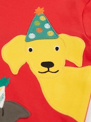 Rød - Frugi Halloween Adventure sirkulær topp - Bilde 5 av 5