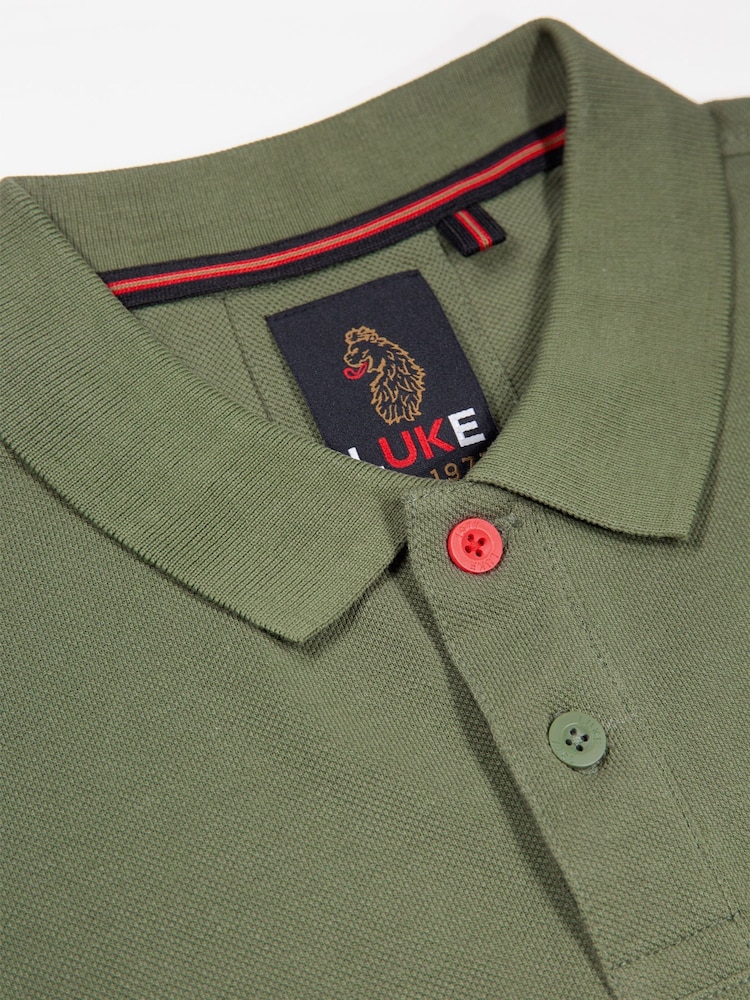 Luke 1977 Green New Mead Clover Hardnut Polo Shirts 2 Pack - Image 7 of 7