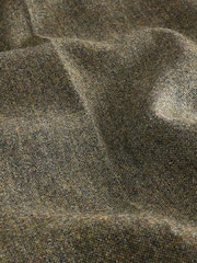 Barbour® Green Donegal Slim Fit Suit Trousers - Image 8 of 8