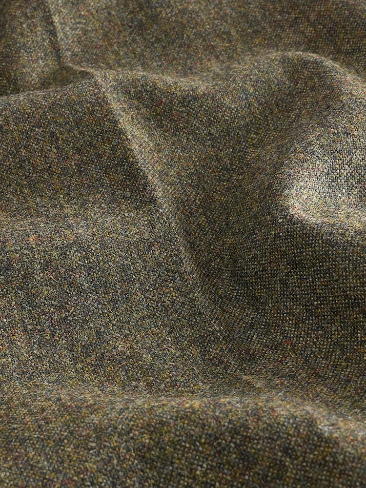 Barbour® Green Donegal Slim Fit Suit Trousers - Image 8 of 8