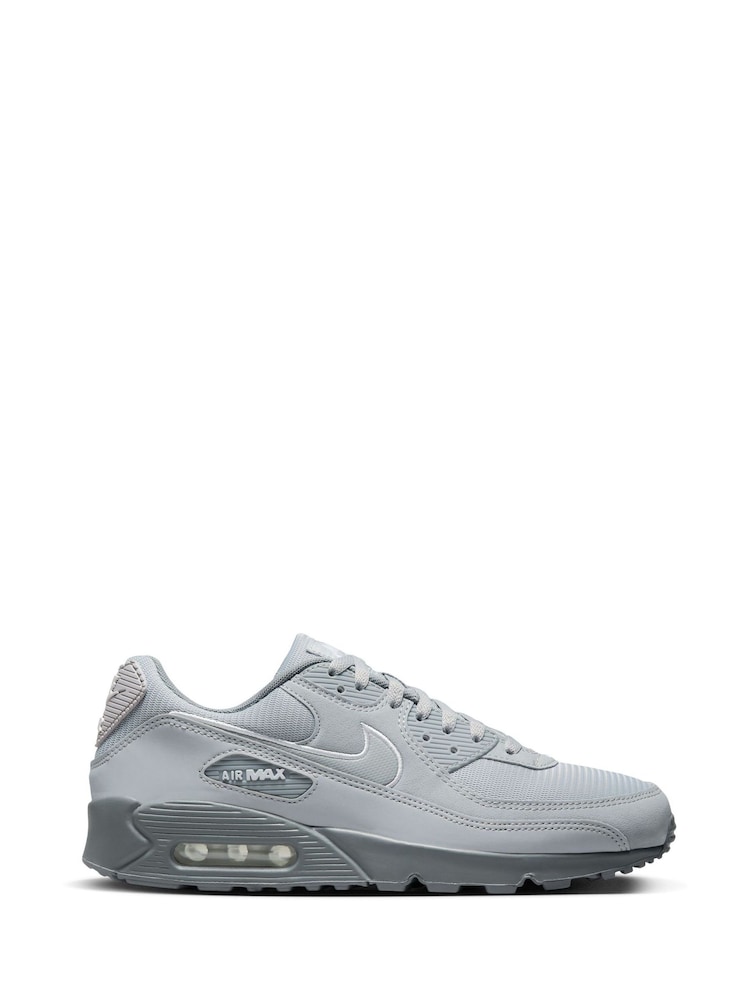 Nike Grey /Ecru Air Max 90 Trainers - Image 1 of 10 Nike Grey /Ecru Air Max 90 Trainers - Image 1 of 10